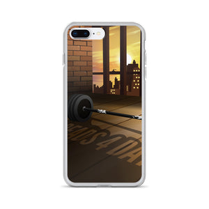 Cityscape Sun IPhone Case